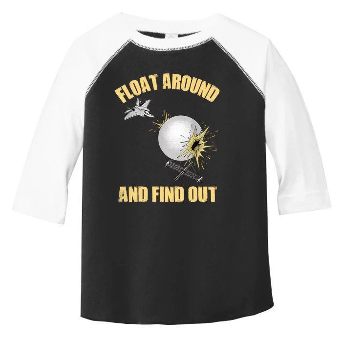 Float Around And Find Out Fun Toddler Fine Jersey T-Shirt