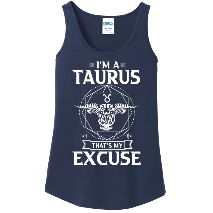 Funny Astrology April May Birthday Gifts Taurus Zodiac Sign Ladies Essential Tank