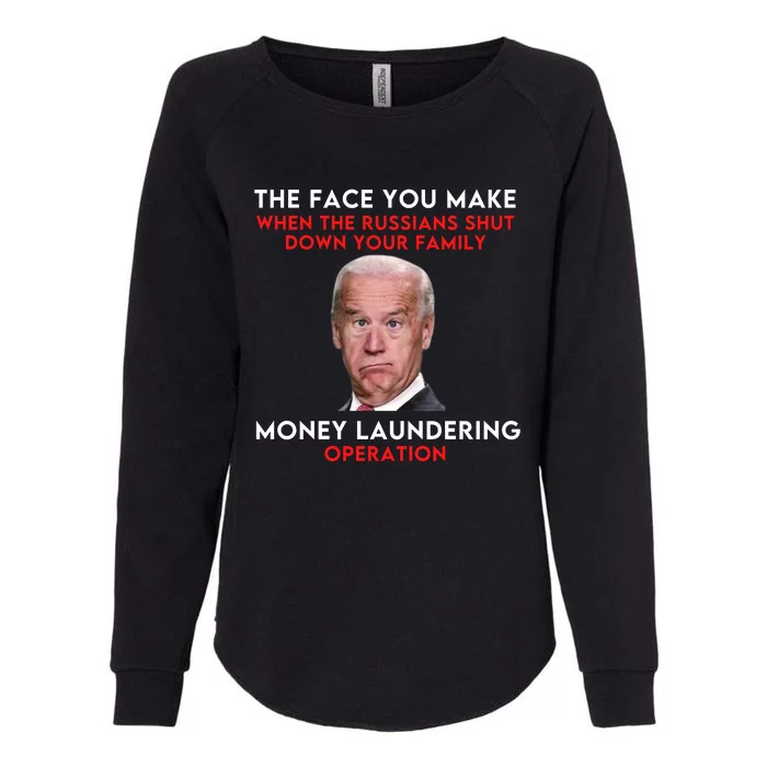 Funny Anti Biden Conservative Ultra MAGA Ukraine Womens California Wash Sweatshirt