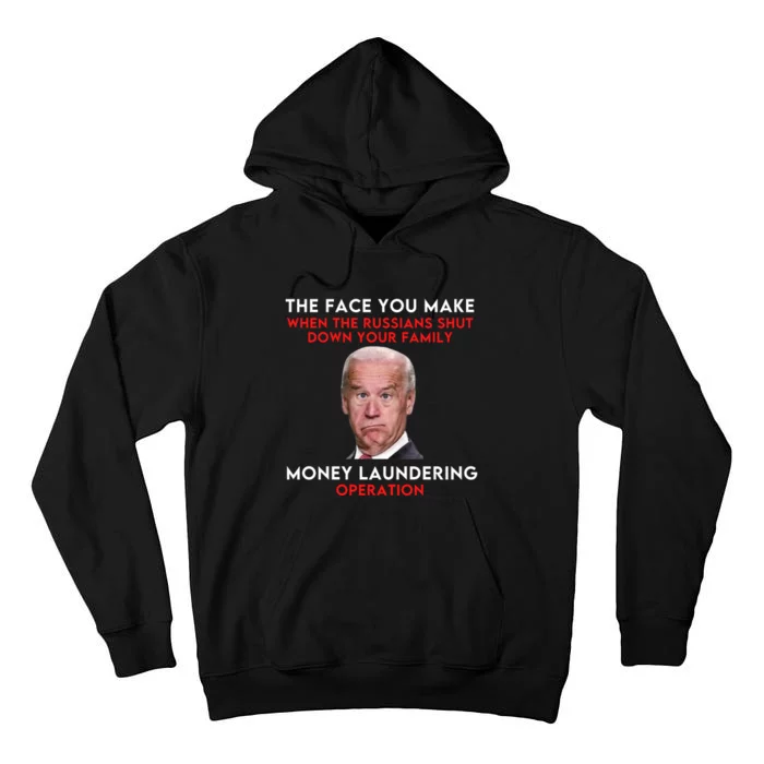 Funny Anti Biden Conservative Ultra MAGA Ukraine Tall Hoodie