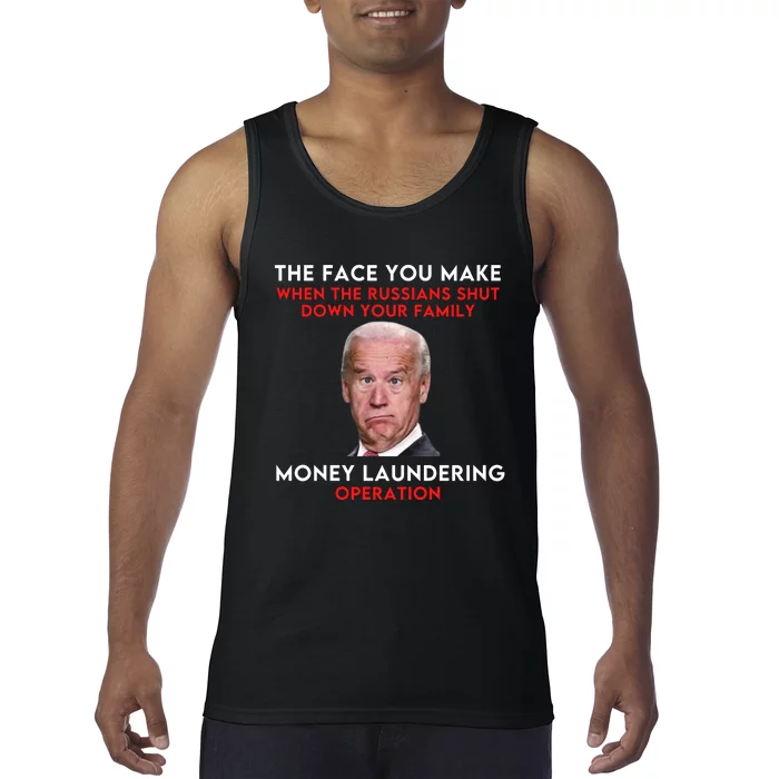 Funny Anti Biden Conservative Ultra MAGA Ukraine Tank Top