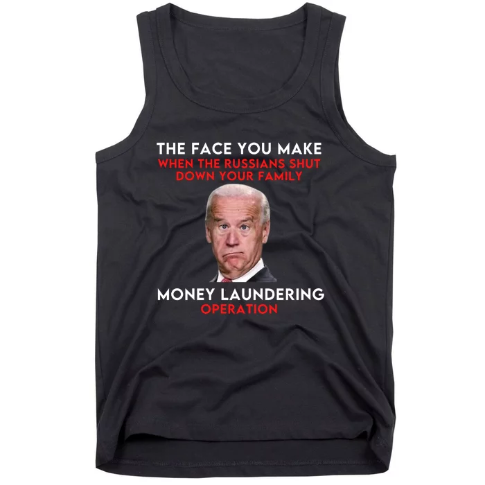 Funny Anti Biden Conservative Ultra MAGA Ukraine Tank Top