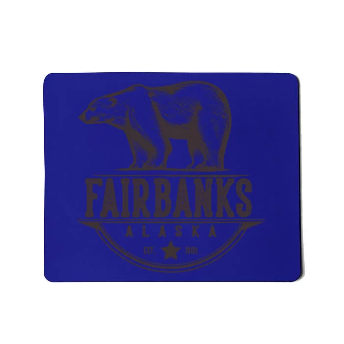 Fairbanks Alaska Bear Vacation And Cruise Gift Mousepad