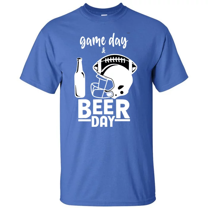 Football And Beer Day Great Gift Tall T-Shirt