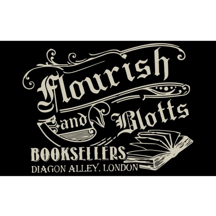 Flourish And Blotts Wizard Book Shop Bumper Sticker