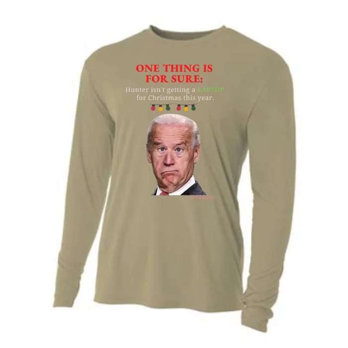 Funny Anti Biden Let's Go Brandon Conservative Cooling Performance Long Sleeve Crew