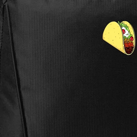 Front And Back Not Your Breakfast Taco Biden Rnc Front & Back City Backpack