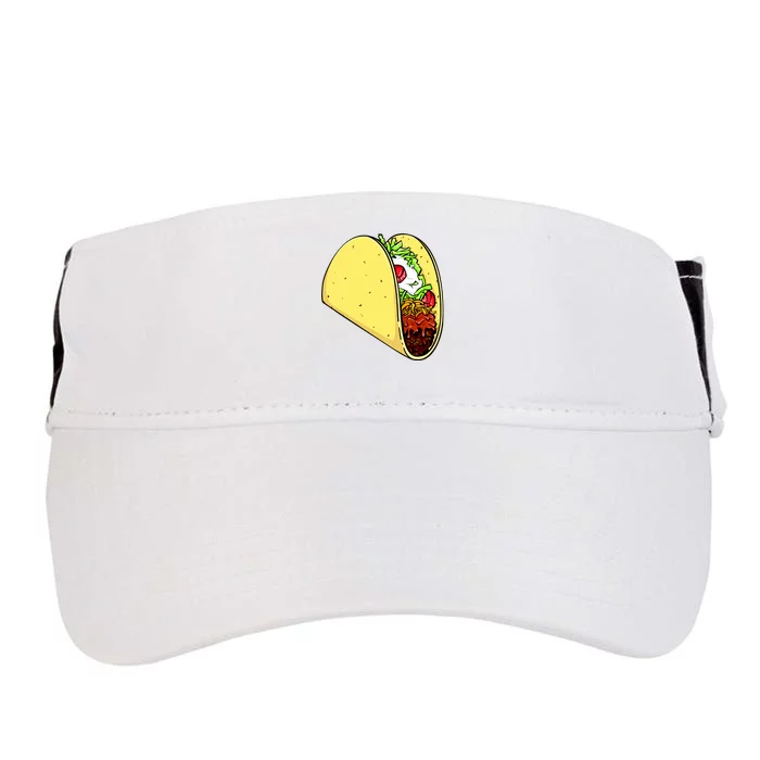 Front And Back Not Your Breakfast Taco Biden Rnc Front & Back Adult Drive Performance Visor