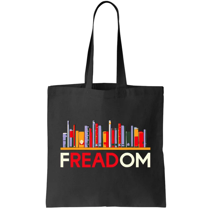 Freadom Anti Ban Books Freedom To Read Book Lover Reading Tote Bag