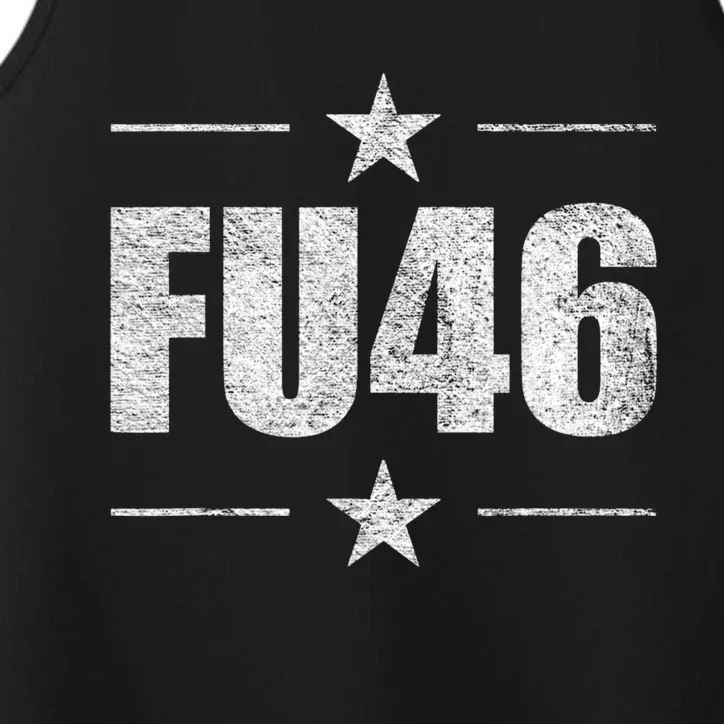 FU46 Anti Biden Pro Trump Funny Performance Tank