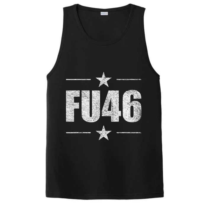 FU46 Anti Biden Pro Trump Funny Performance Tank