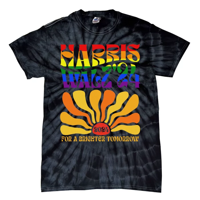 For A Brighter Tomorrow Boho Aesthetic Tie-Dye T-Shirt