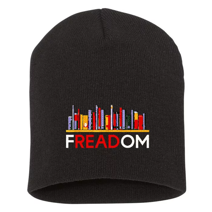 Freadom Anti Ban Books Freedom To Read Book Lover Reading Short Acrylic Beanie