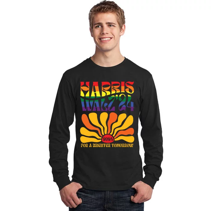 For A Brighter Tomorrow Boho Aesthetic Tall Long Sleeve T-Shirt