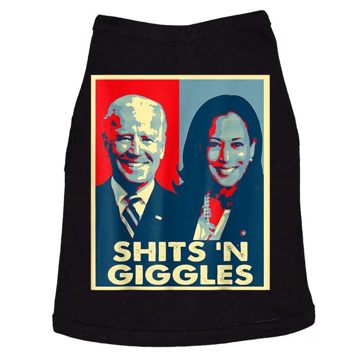 Funny Anti Biden Harris Shits 'N Giggles Political Doggie Tank