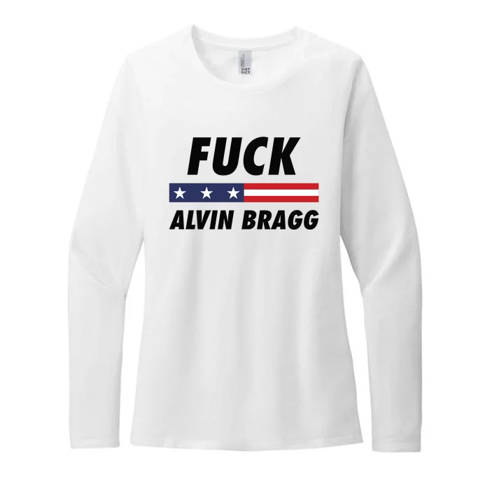 Fuck Alvin Bragg Free Trump Indictment Womens CVC Long Sleeve Shirt