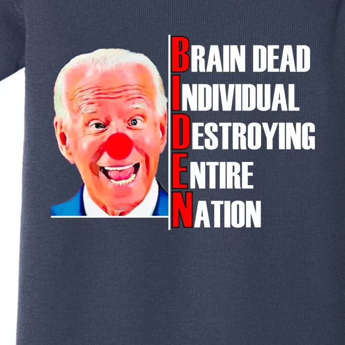 Funny Anti Biden Baby Bodysuit