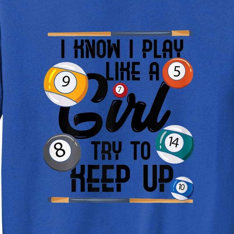 Funny Artistic Billiards Gift For Father's Day Tall Sweatshirt