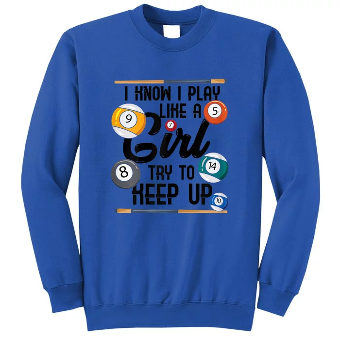 Funny Artistic Billiards Gift For Father's Day Tall Sweatshirt