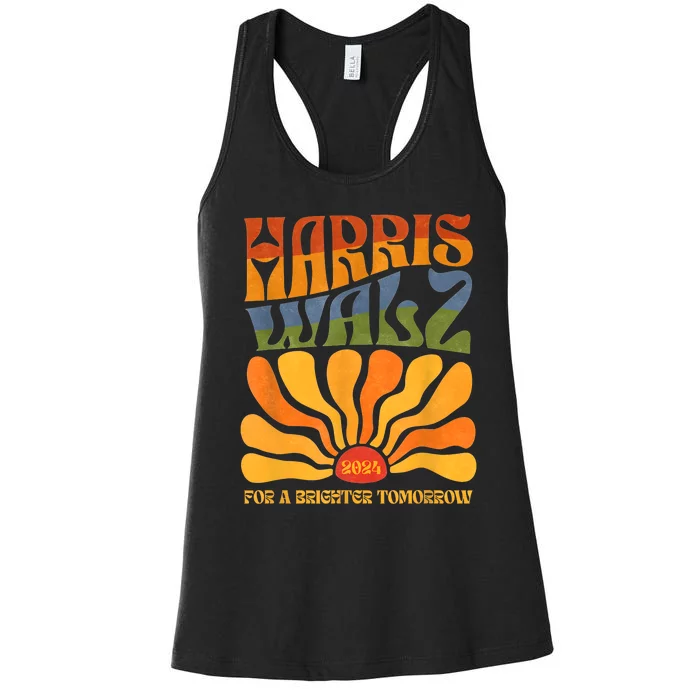 For A Brighter Tomorrow Boho Aesthetic Women's Racerback Tank