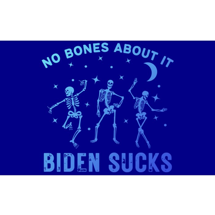 Funny Anti Biden Halloween Biden Sucks Dancing Skeletons Meaningful Gift Bumper Sticker