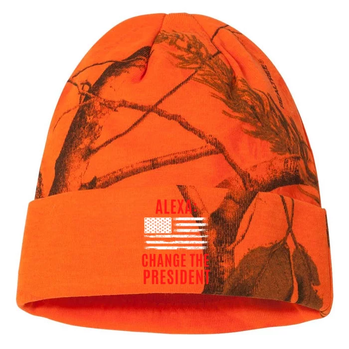 Funny Anti Biden Conservative Kati - 12in Camo Beanie