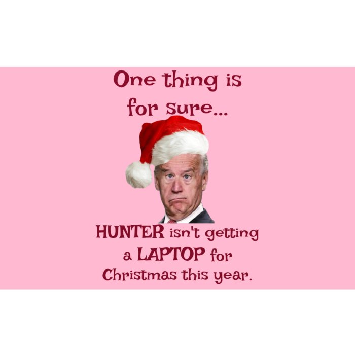 Funny Anti Biden Christmas Bumper Sticker