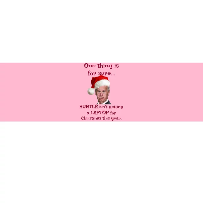 Funny Anti Biden Christmas Bumper Sticker