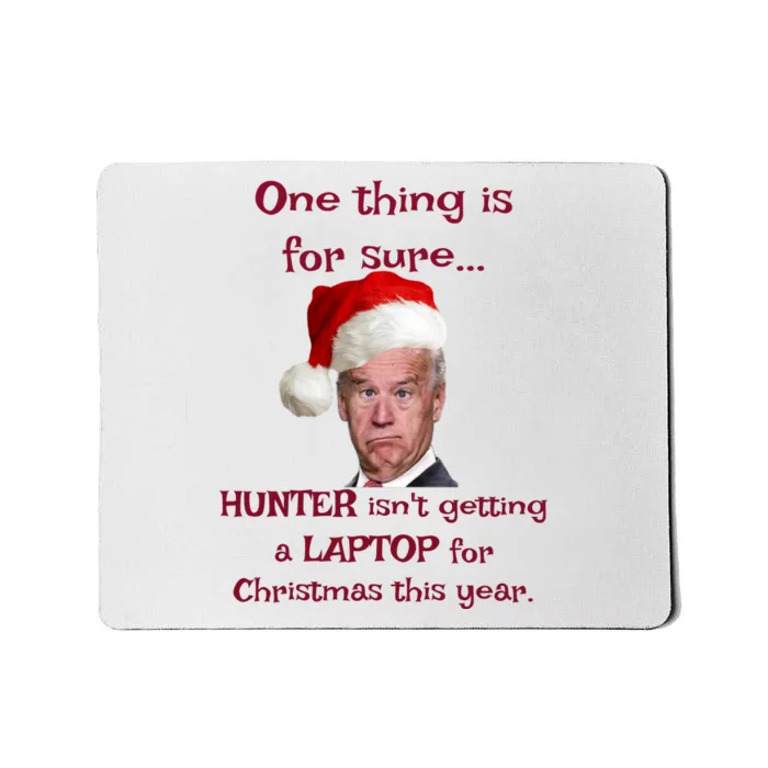 Funny Anti Biden Christmas Mousepad