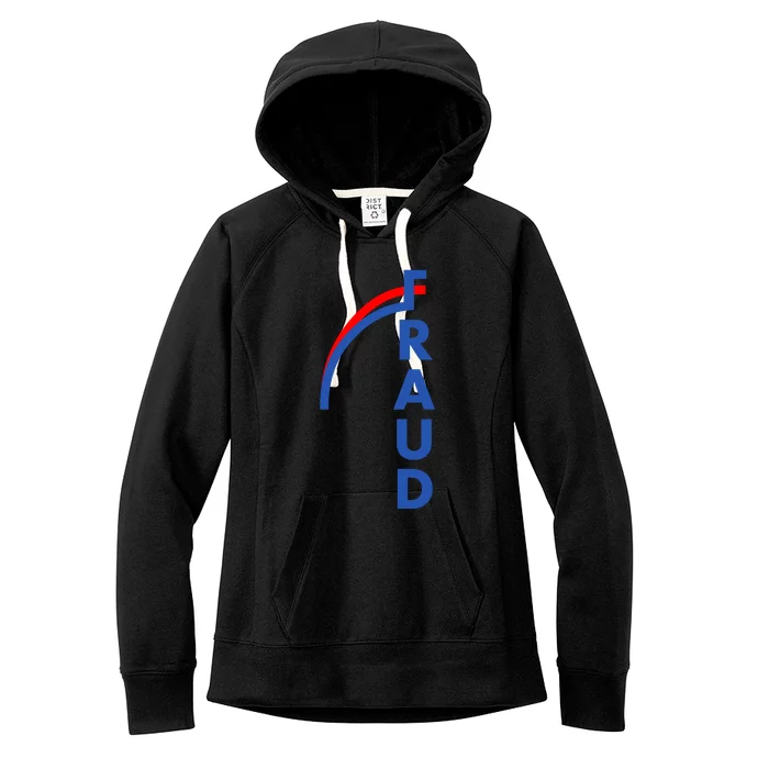 Fraud Anti Biden Women's Fleece Hoodie