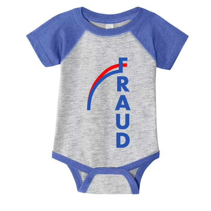 Fraud Anti Biden Infant Baby Jersey Bodysuit