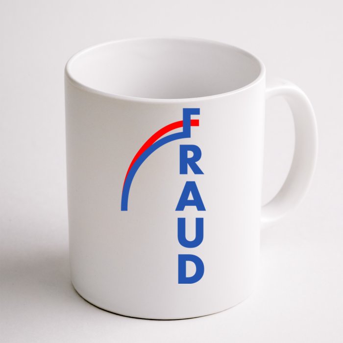 Fraud Anti Biden Front & Back Coffee Mug