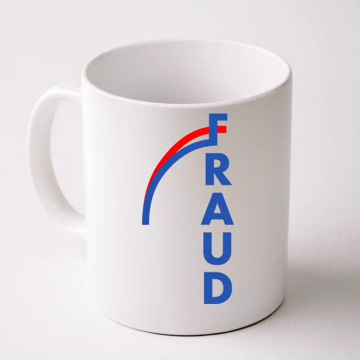 Fraud Anti Biden Front & Back Coffee Mug