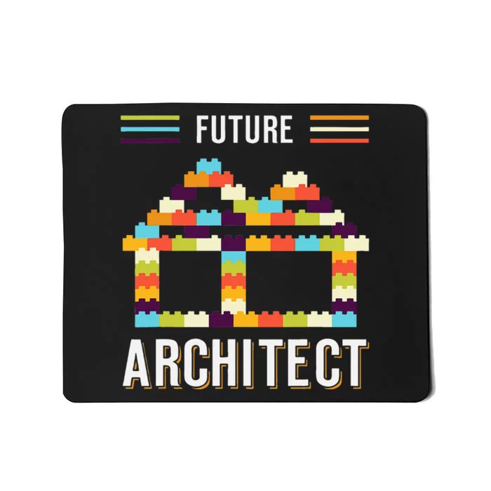 Future Architect Building Blocks Brick Gift for Cute Mousepad