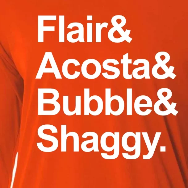 Flair Acosta Bubble And Shaggy Cooling Performance Long Sleeve Crew