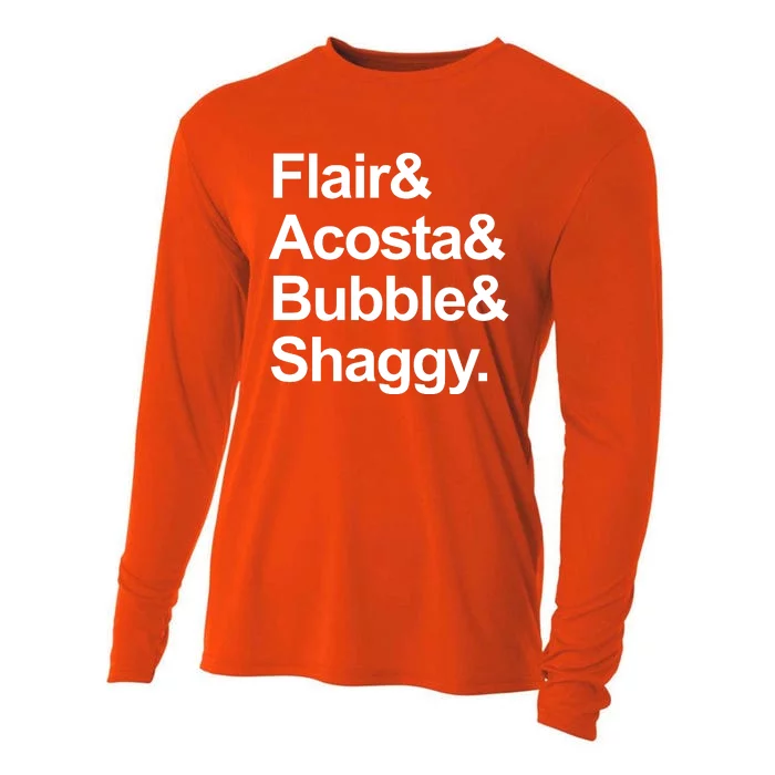 Flair Acosta Bubble And Shaggy Cooling Performance Long Sleeve Crew