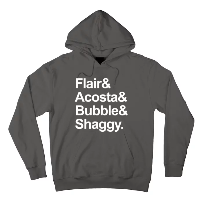 Flair Acosta Bubble And Shaggy Hoodie