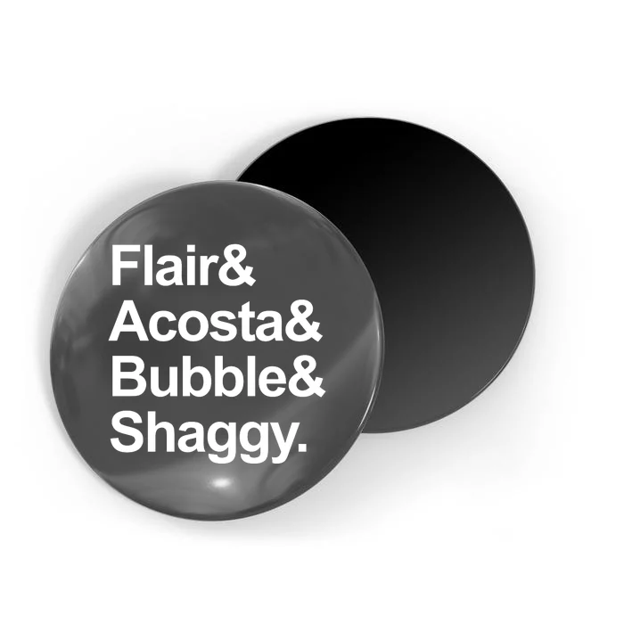 Flair Acosta Bubble And Shaggy Magnet