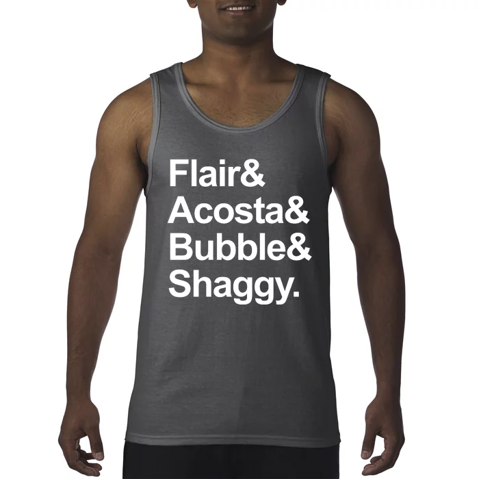 Flair Acosta Bubble And Shaggy Tank Top