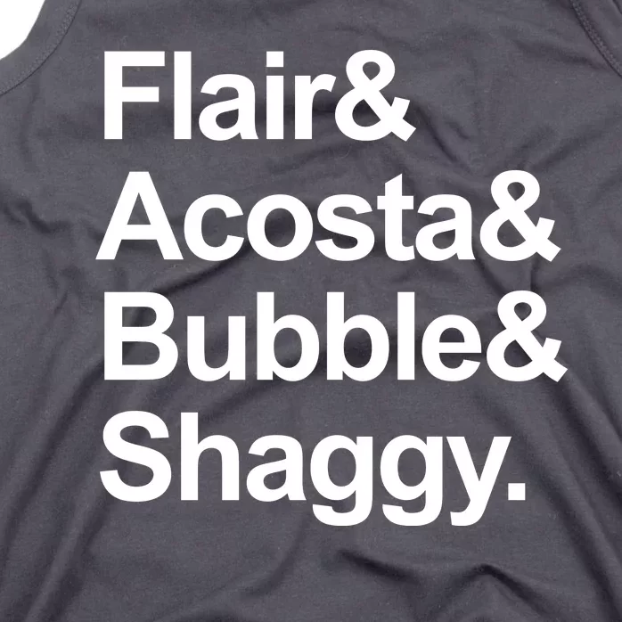 Flair Acosta Bubble And Shaggy Tank Top