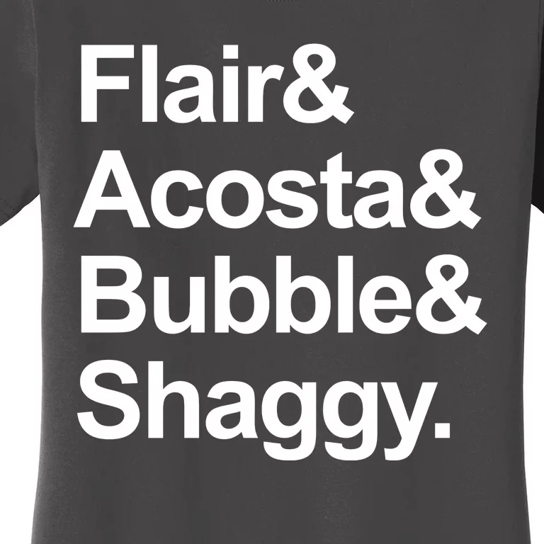 Flair Acosta Bubble And Shaggy Women's T-Shirt