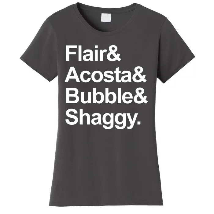 Flair Acosta Bubble And Shaggy Women's T-Shirt