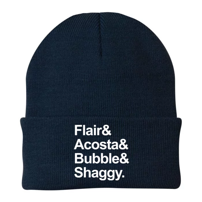 Flair Acosta Bubble And Shaggy Knit Cap Winter Beanie