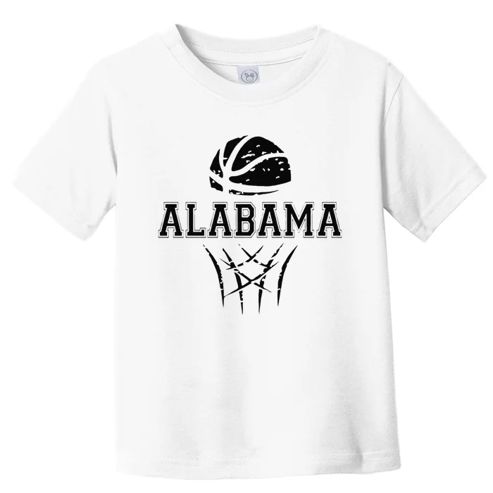 Funny Alabama Basketball Sport Toddler T-Shirt