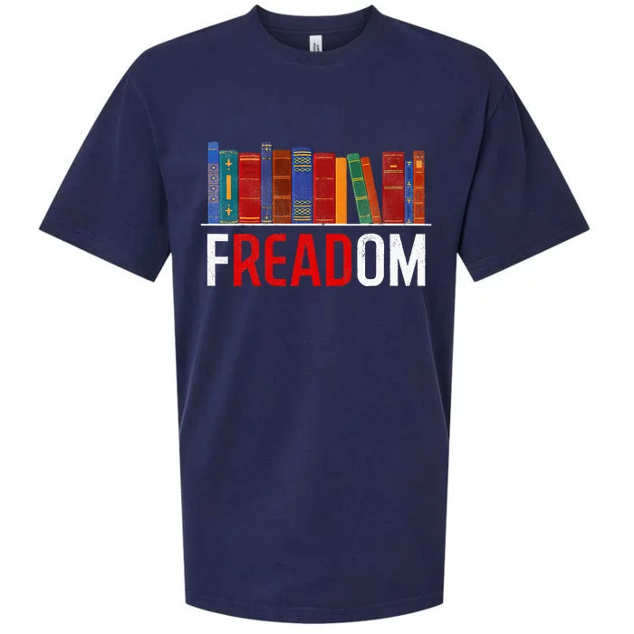 Freadom Anti Ban Books I Read Banned Books Freedom Book Sueded Cloud Jersey T-Shirt