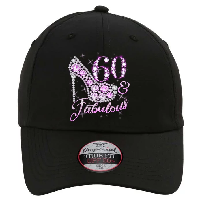 Fabulous & 60 Sparkly Shiny Heel 60th Birthday The Original Performance Cap