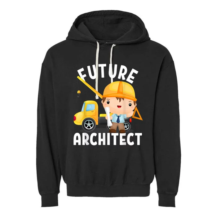 Future Architect Costume For Toddler Adults & Kids Garment-Dyed Fleece Hoodie