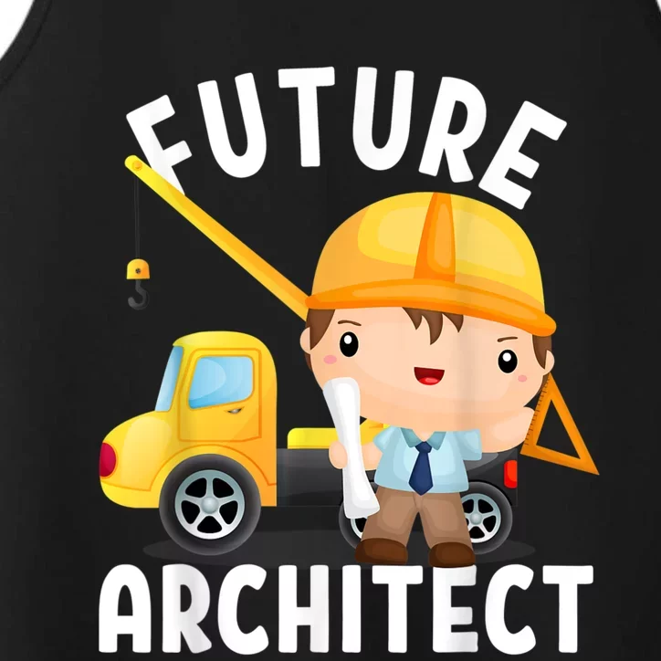 Future Architect Costume For Toddler Adults & Kids Performance Tank