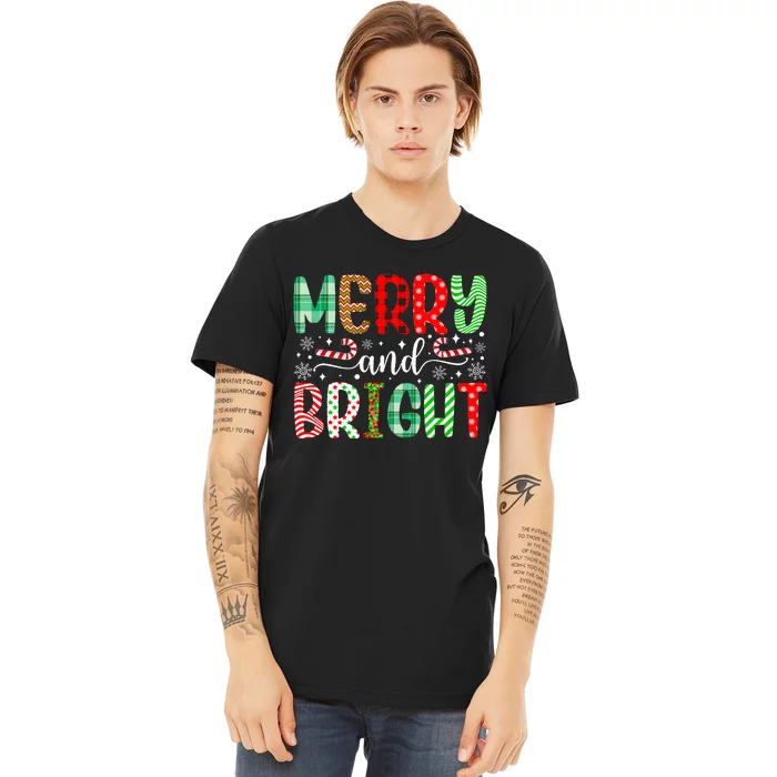 Festive and Cheerful Christmas Decorations Premium T-Shirt