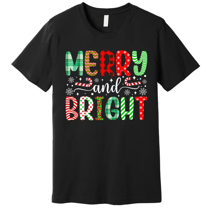 Festive and Cheerful Christmas Decorations Premium T-Shirt